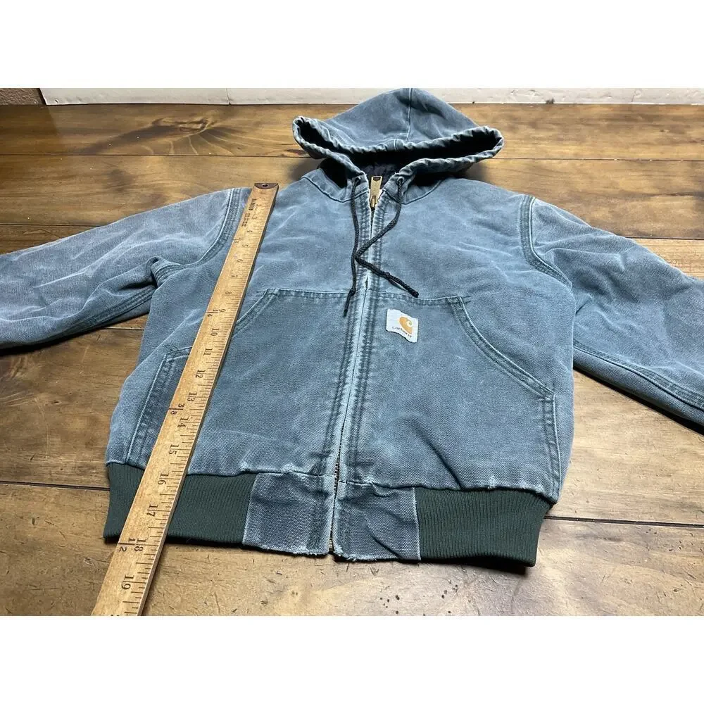 Vintage Carhartt Green Youth Small Distressed JQ643